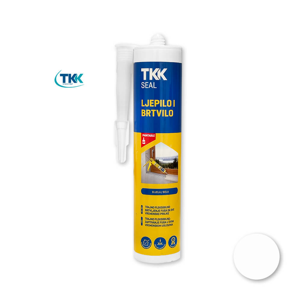 TKK - Seal flex ljepilo brtvilo bijelo 300ml / MS40